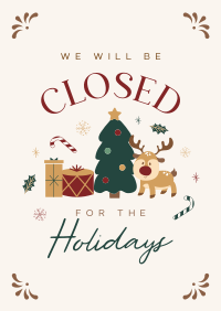 Closed for the Holidays Letterhead | BrandCrowd Letterhead Maker