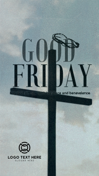 Crucifix Good Friday Facebook story Image Preview