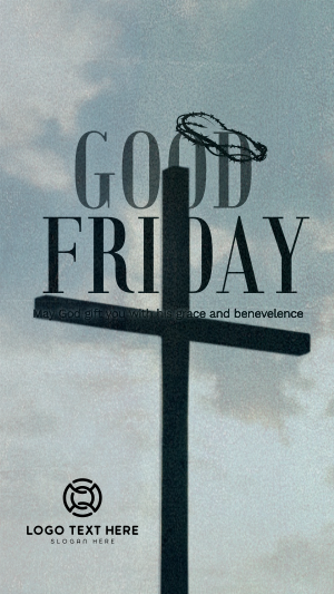 Crucifix Good Friday Facebook story Image Preview