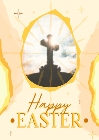Religious Easter Poster Design
