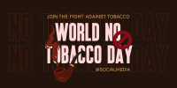 Fight Against Tobacco Twitter post Image Preview