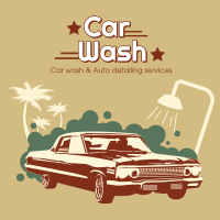 Vintage Carwash Instagram post Image Preview