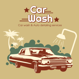 Vintage Carwash Instagram post