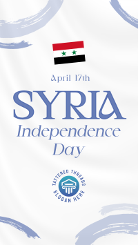 Syria Day TikTok Video Image Preview