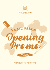 Nail Salon Promotion Poster Image Preview