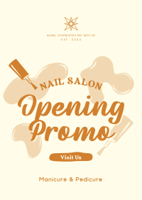 Nail Salon Promotion Poster Image Preview