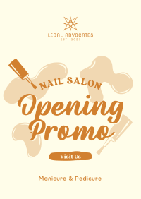 Nail Salon Promotion Poster Image Preview