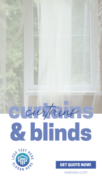 Curtains & Blinds Business Instagram story Image Preview
