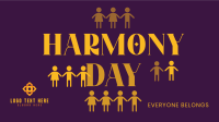 People Harmony Day Facebook event cover Image Preview
