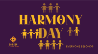 People Harmony Day Facebook event cover Image Preview