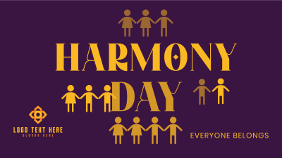 People Harmony Day Facebook event cover Image Preview