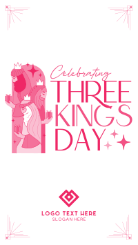 Modern Three Kings Day YouTube short Image Preview