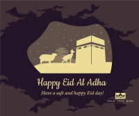 Eid Al Adha Kaaba Facebook post Image Preview