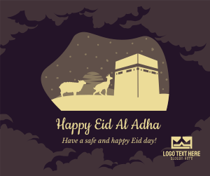 Eid Al Adha Kaaba Facebook post