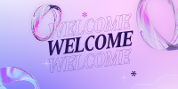 Abstract Welcome Page Twitter Post Image Preview