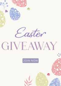 Easter Egg Giveaway Poster Image Preview