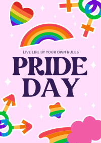 Pride Day Stickers Poster Image Preview