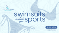 Optimal Swimsuits Facebook Event Cover Design