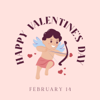 Cupid Valentines Instagram Post Design