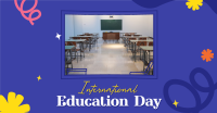 Education Day Celebration Facebook Ad Design