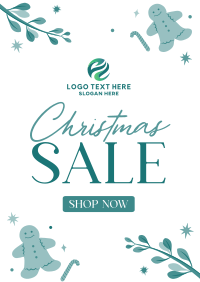 Rustic Christmas Sale Poster Image Preview