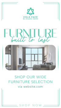 Quality Furniture Sale Instagram story Image Preview
