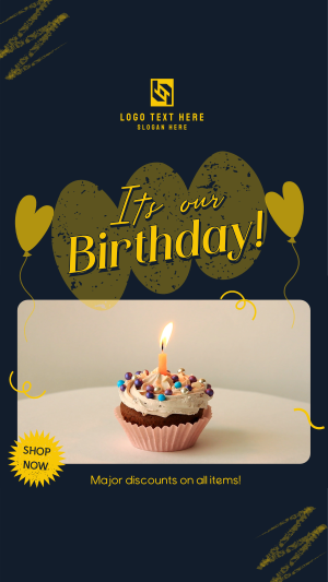Birthday Business Promo Instagram story Image Preview