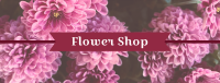 Flower Shop Ribbon Facebook cover Image Preview