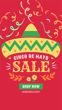 Cinco De Mayo Sale Instagram Story Design