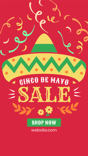 Cinco De Mayo Sale Instagram story Image Preview