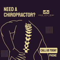 Book Chiropractor Services Instagram post Image Preview