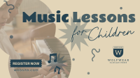 Music Lessons for Kids Video Image Preview