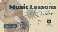 Music Lessons for Kids Video Image Preview