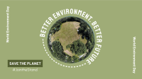 Better Environment. Better Future Zoom background Image Preview