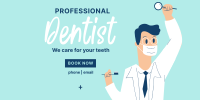 Dental Clinic Twitter post Image Preview