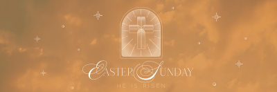 Holy Easter Twitter header (cover) Image Preview