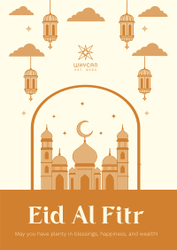 Cordial Eid Flyer Design