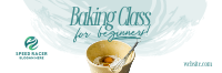 Beginner Baking Class Twitter Header Design