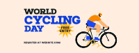 World Bicycle Day Facebook cover Image Preview