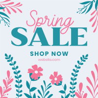 Floral Spring Sale Instagram post Image Preview