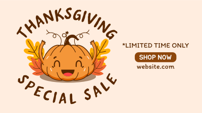 Thanksgiving Squash Facebook event cover Image Preview