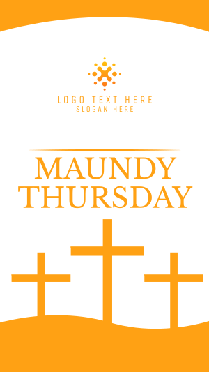 Maundy Thursday Holy Thursday Facebook story Image Preview