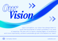 Corporate Business Vision Postcard Image Preview