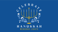 Hanukkah Light Facebook event cover Image Preview