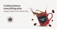 Coffee Before Everything Facebook ad Image Preview