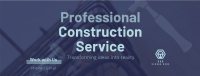Construction Specialist Facebook cover Image Preview