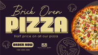 Indulging Pizza Facebook event cover Image Preview