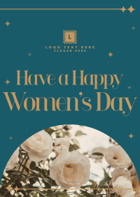 Happy Women's Day Flyer Design