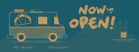 Taco Food Truck Facebook cover Image Preview