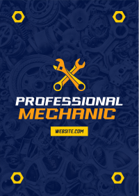 Professional Auto Mechanic Flyer Preview